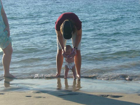 Down at Safety By Beach,down from Great Grad Dads