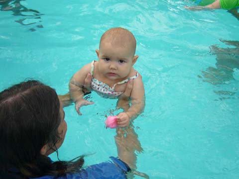 Me at Swimming lessons