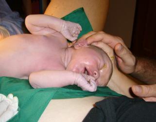 Me Just minutes old