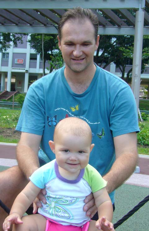 With Dad at the Park